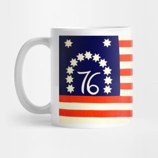 1976 bicentennial Flag Mug